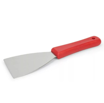 ARICASA rokas skrāpis ar asmeni 240 x 75 x 20 mm sarkans