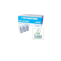 Dvieļi salvetes 2 slāņi baltas, 150 gab