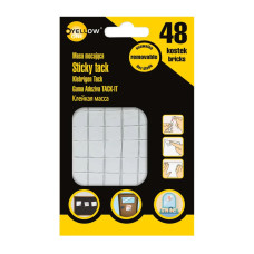 Līmējoša masa 50gr/48 gab.balta YELLOW ONE PL