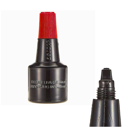 Zīmogu tinte sarkana, 28 ml.  Horse