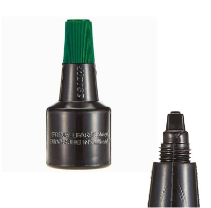 Zīmogu tinte zaļa, 28 ml.  Horse