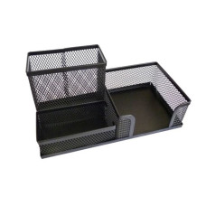 FORPUS galda organizators metāla, 20.4 x 10.4 x 10 cm, melns