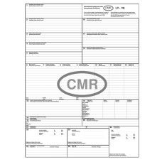 Muitas deklarācijas CMR, ar numuriem, 6 lapas