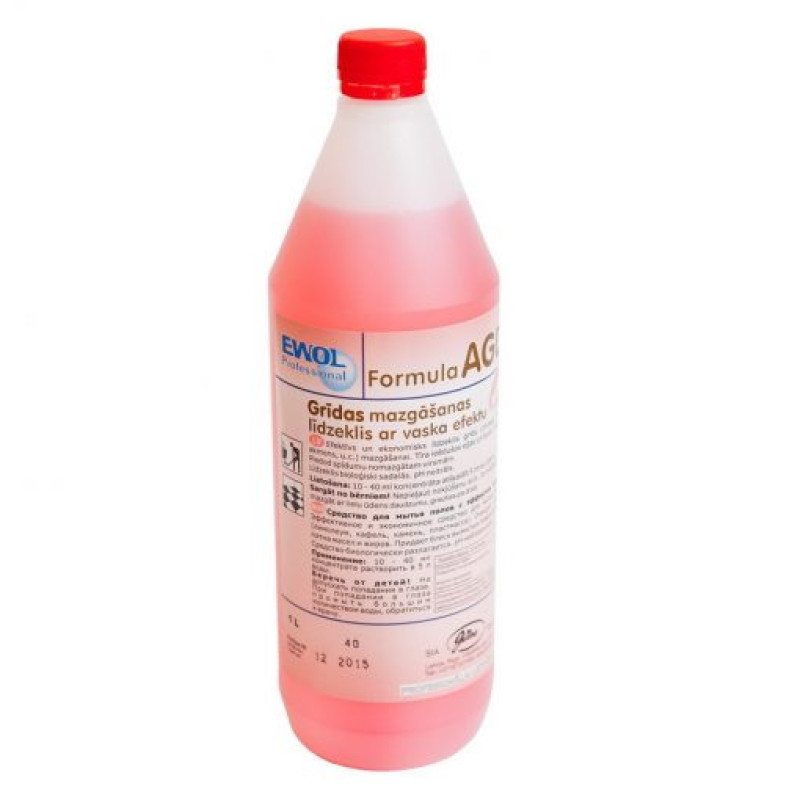 Mazgāšanas līdzeklis grīdām ar vasku, Formula AGD Multi, 1L, EWOL