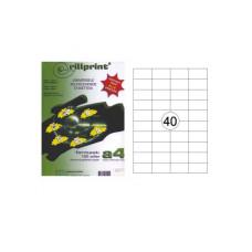 Uzlīmes Rillprint 52.5x29.7mm 100 loksnes A4