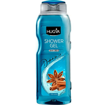 HUGVA dušas gēls DYNAMIC, 750 ml