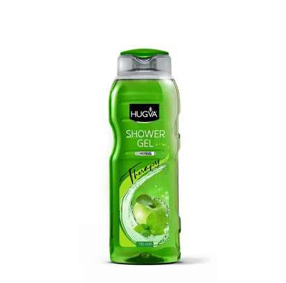 HUGVA dušas gēls HERBAL, 750 ml