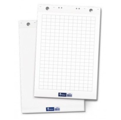 Papīra bloks Flipchart Forpus balts 65 x 100 cm, 50 lpp