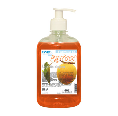 Šķidrās ziepes EWOL Formula SD APRICOT 500ml