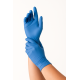 Nitrila cimdi bez pūdera GENTLE TOUCH, zili, M izmērs, 24cm, 100gab