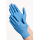 Nitrila cimdi bez pūdera GENTLE TOUCH, zili, L izmērs, 24cm, 100gab