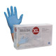 Nitrila cimdi bez pūdera GENTLE TOUCH, zili, XL izmērs, 24cm, 100gab