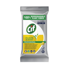 CIF PROFESSIONAL Clean & Shine Universālas virsmu uzkopšanas salvetes 100gb.