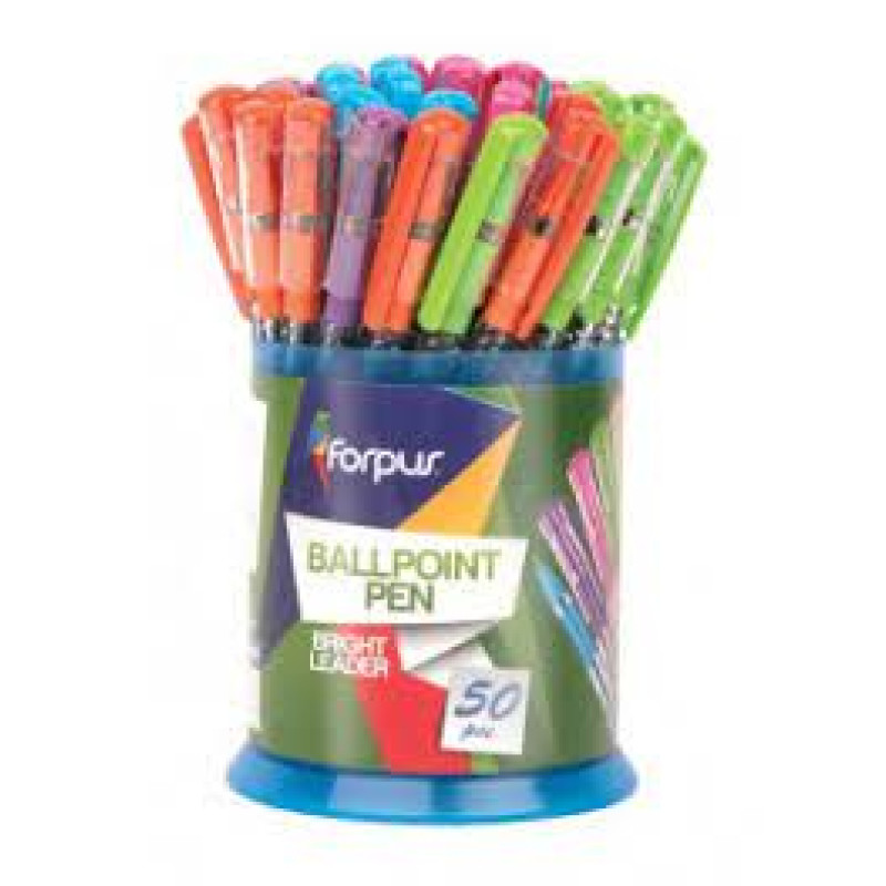 Lodīšu pildspalva BRIGHT LEADER zila 0.38mm
