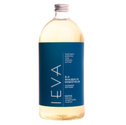 IEVA arom.veļas mazg. līdz. un veļas mīkstin. Cashmere, Sandalwood and Musk, 1L