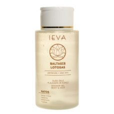 IEVA matu un ķermeņa mazg. līdzeklis White Lotus, 300 ml