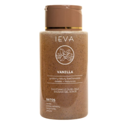 IEVA pīlinga dušas želeja Vanilla, 300ml
