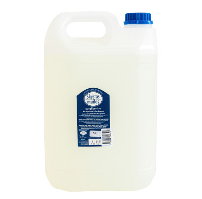 Šķidrās roku ziepes bez smaržvielām un krāsvielām, 5L