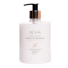 IEVA šķidrās roku ziepes Honey & Avocado, 500ml
