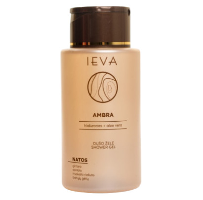 IEVA pīlinga dušas želeja AMBRA, 300ml