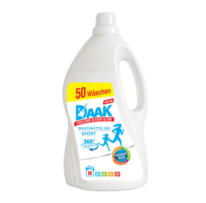 DAAK Professional šķidrais veļas mazgāšanas līdzeklis SPORT 2 l