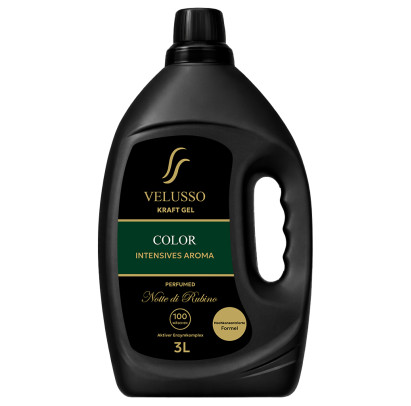 Velusso Professional COLOR šķidrais mazgāšanas līdzeklis 3L (100 mazgāšanas reizēm)