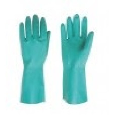 Nitril cimdi, "Super Nitrile", 33cm, zaļi, 400mik, (L), (pāris)