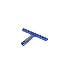 Logu sliede, plastiks, 25cm, zila
