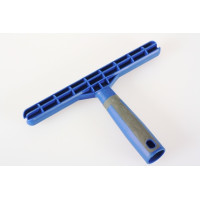 Logu sūkļa rokturis, plastiks, 35cm, zils