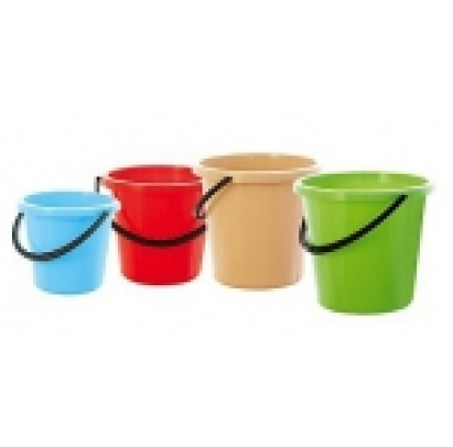 CAVA plastmasas spainis 12 l ar plastmasas rokturi