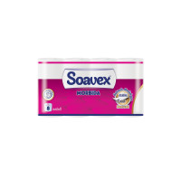 Tualetes papīrs, rullis, cell, 2-kārt, iepak. 8ruļļi x 150 lok x 16m, SOAVEX MORBIDA