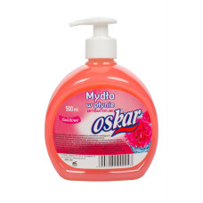 Šķidrās ziepes KAMAL Oskar rozā 0.5L (16gab/kastē)