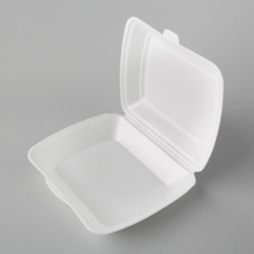 Termo kārbas 245x210x72mm, baltas, EPS, iepakojumā 100gab.