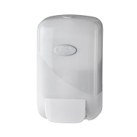 Dozators putu ziepem 0.4L, PEARL, 19x12x8cm, balts