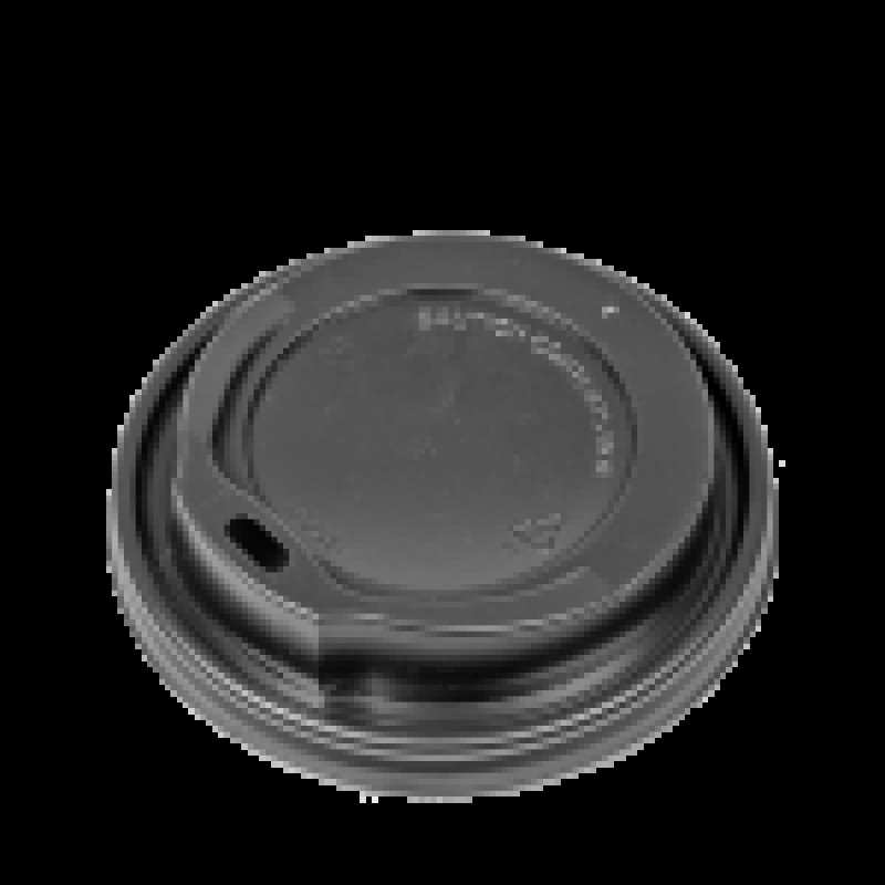 Vāciņs glāzēm 360-480ml, PS, 90mm, melns, 100gab.  (netto svars 0,32kg)