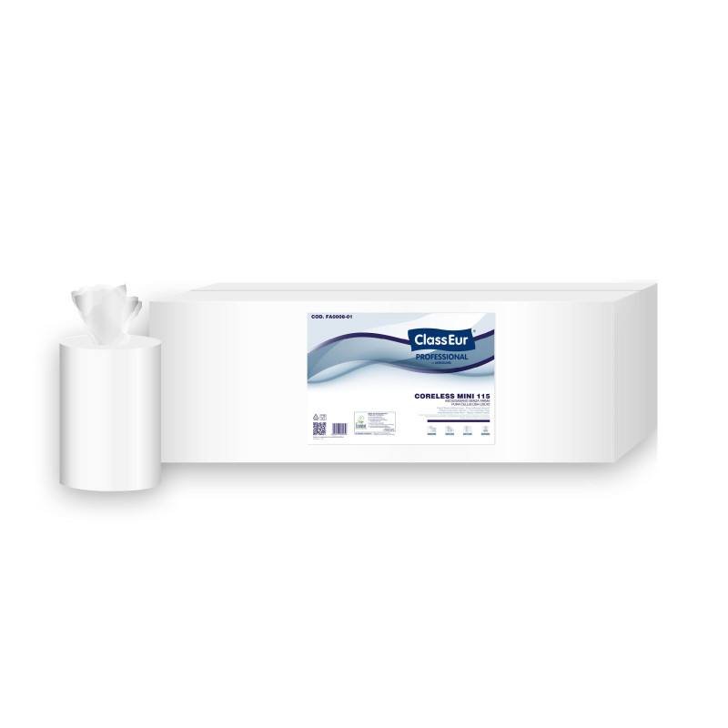 Roku dvielis Coreless Mini 115, celuloze, 1-kārt, 115m