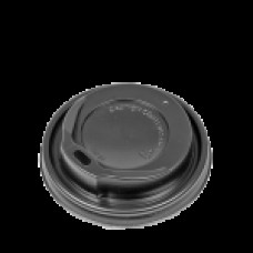 Vāciņš glāzēm 240ml, PS, 80mm, melns, 100gab. (netto svars 0,24kg)