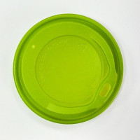 Vāciņš glāzem 240ml, PS, 80mm, zaļš, 100gab. (netto svars 0,24kg)