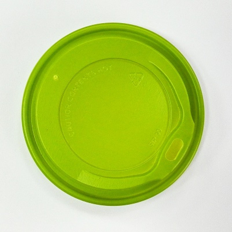 Vāciņš glāzem 240ml, PS, 80mm, zaļš, 100gab. (netto svars 0,24kg)