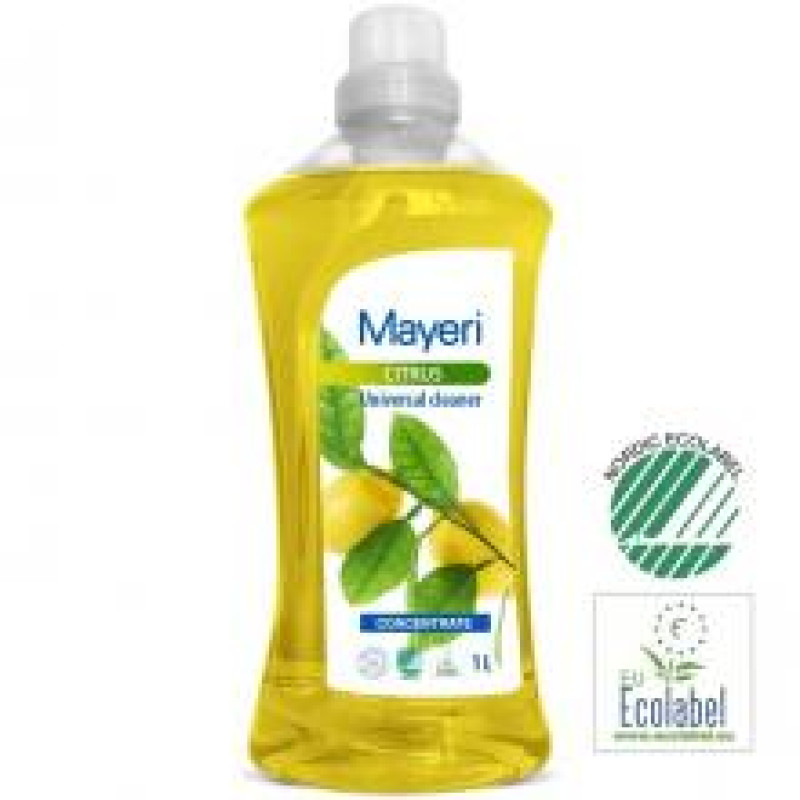 MAYERI Universal tīrīšanas līdz. koncentr. Citrus 1L (6/480)