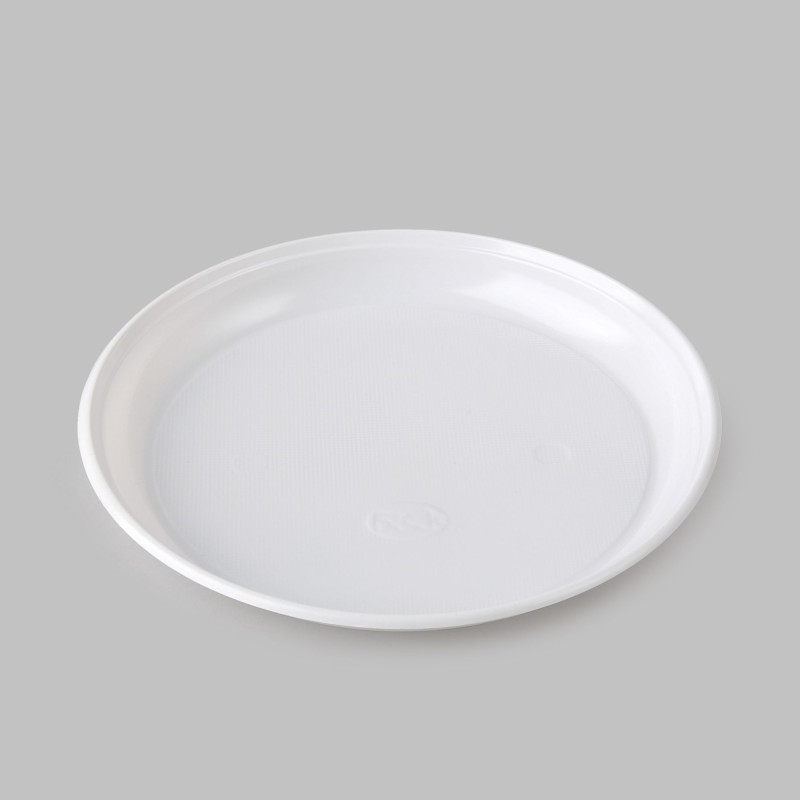 Šķīvis, PS, d.22cm, 1 sekc. (100gab)
