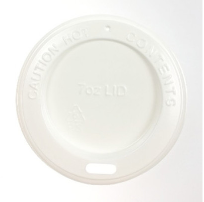 Vāciņš glāzēm 210 ml PS 73 mm balts, 1000 gab