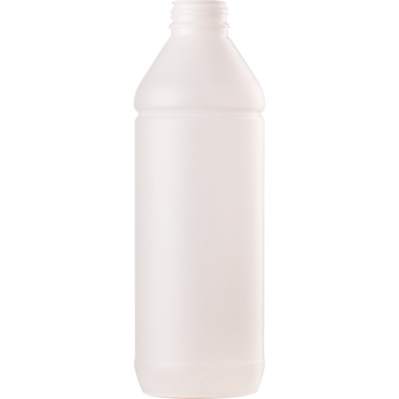 HDPE tara (pudele)38/23 1.00L 44gr bezkrāsaina