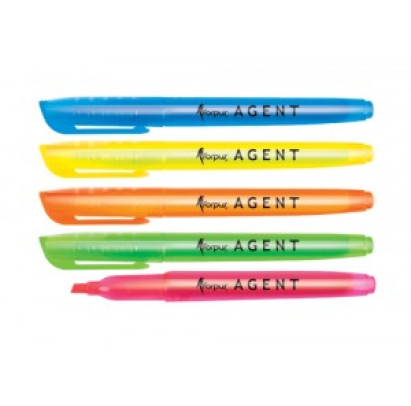 Marķieris teksta Forpus "AGENT" (zils)
