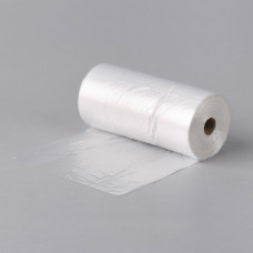 Iepak. maisi ruļļos HDPE 22+10 x40cm, 8mikr, caurspīd. (rul.)