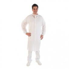Halāts PP, ar Velcro,  110x150cm, balts, 25gsm , XXXL