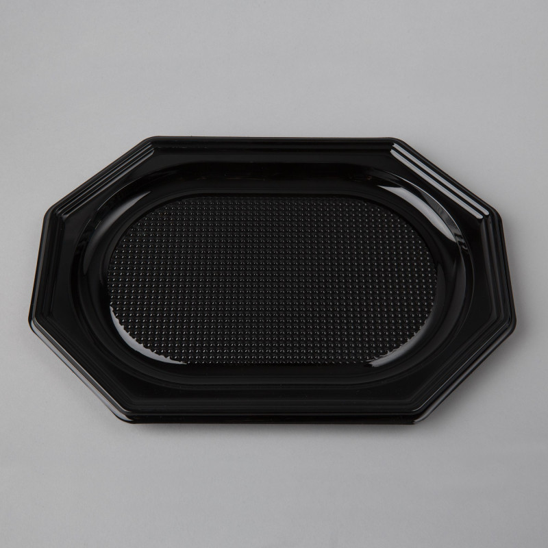 Paplātes PET 35cm melnas 1165