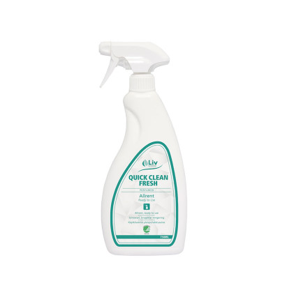 Universālais mazgāšanas līdzeklis LIV Quick Clean Fresh/dažādām virsm/ 750ml  (12 gab./kas