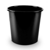 Plastmasas papīrgrozs 11L, melns