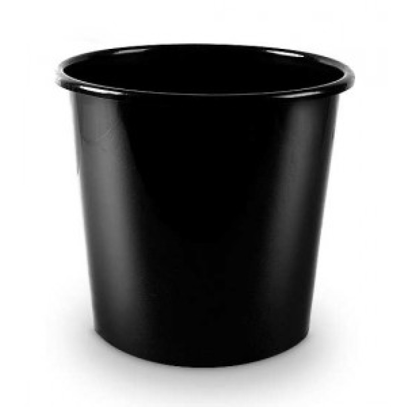 Plastmasas papīrgrozs 11L, melns